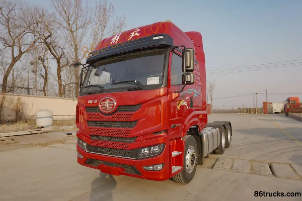 FAW Jiefang Qingdao HanVH Heavy Truck 460 hp 6X4(10 wheels) Tractor Truck Exterior (3) | 86Trucks