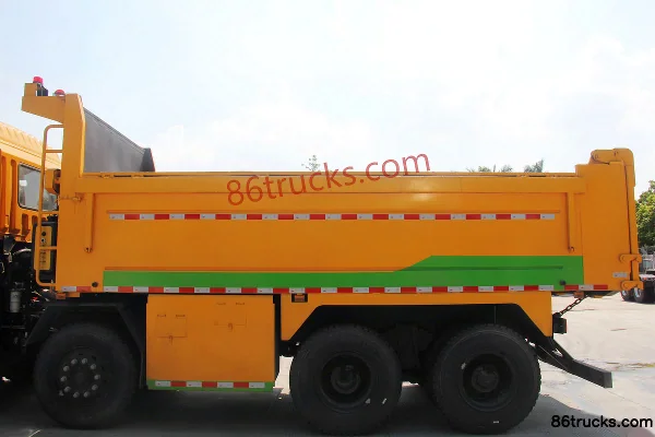 JAC Gallop K5X camion lourd 375 ch 8X4(12 roues) camion benne 5,6 m (China VI) Carrosserie (1) | 86Trucks