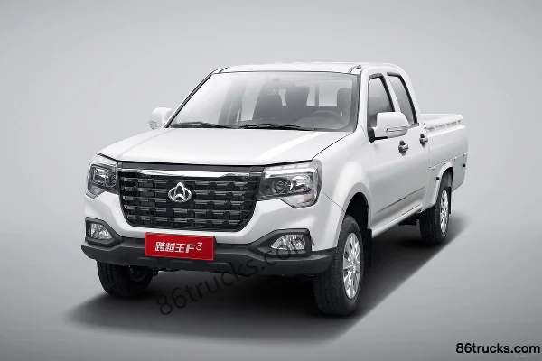 Changan Kuayue Kuayue Wang F3 Long Wheelbase Standard Edition 1.6L Gasoline 122 hp 4x2(6 wheels) Dual Row Pickup Truck (China VI) (745kg) Ex