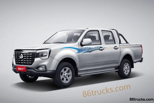 Changan Kuayue Kuayue Wang F3 Short Wheelbase Standard Edition 1.6L Gasoline 122 hp 4x2(6 wheels) Dual Row Pickup Truck (China VI) (745kg) E