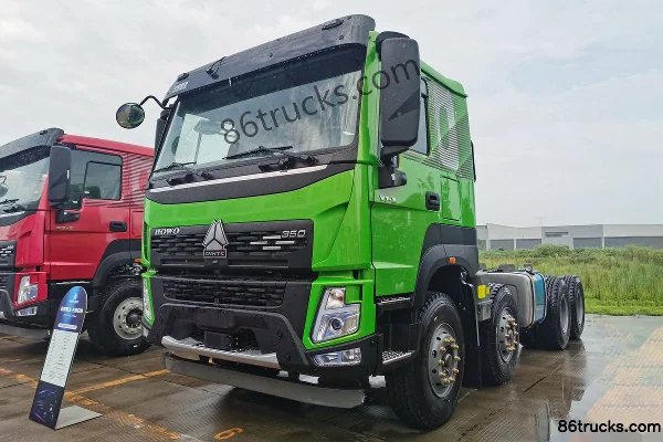 Sinotruk HOWO V7-X 400hp 8X4(12 wheels) 5.6m Dump Truck (China VI) Exterior (3) | 86Trucks