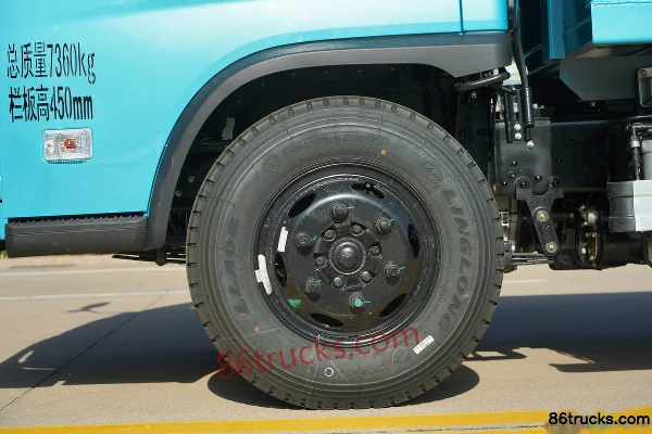 Foton King Kong S1 PLUS 120hp 4X2(6 wheels) 3m Dump Truck (7-speed) Cab (2) | 86Trucks
