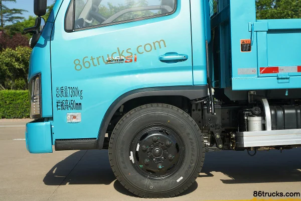 Foton King Kong S1 PLUS 120hp 4X2(6 wheels) 3m Dump Truck (7-speed) Cab (1) | 86Trucks