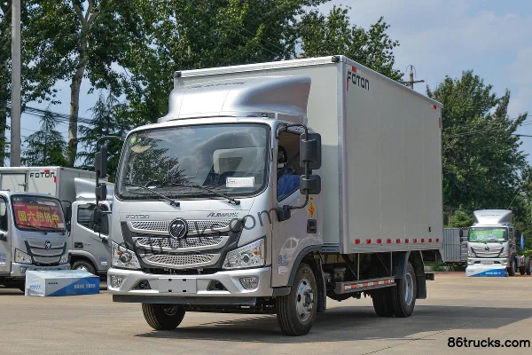 Foton Aumark S1 Série 150 ch 4X2(6 roues) Camion fourgon 4,14 m monoplace léger (China VI) Extérieur (3) | 86Trucks