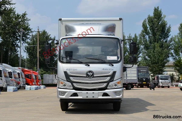 Foton Aumark S1 Série 150 ch 4X2(6 roues) Camion fourgon 4,14 m monoplace léger (China VI) Extérieur (2) | 86Trucks
