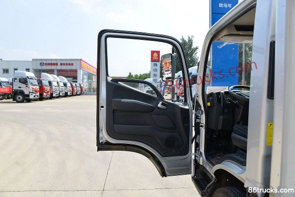Foton Aumark S1 Série 150 ch 4X2(6 roues) Camion fourgon 4,14 m monoplace léger (China VI) Cabine (1) | 86Trucks