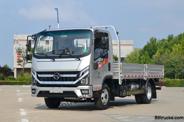 Kama Kaijie M3 Édition Prestige 150 ch 4X2(6 roues) 4,16 m camion léger à ridelles à cabine simple Extérieur (3) | 86Trucks