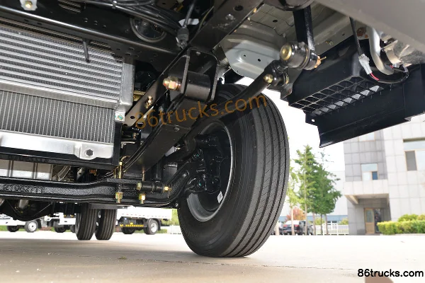 Kama Kaijie M3 Édition Prestige 150 ch 4X2(6 roues) 4,16 m camion léger à ridelles à cabine simple Châssis (3) | 86Trucks