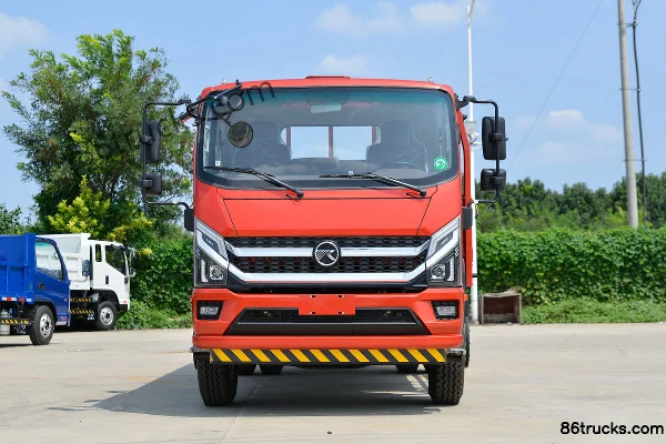 Kama Kaijie M6 Zunxiang Edition 190 hp 4X2(6 wheels) 5.33m Flatbed Cargo Truck Exterior (2) | 86Trucks