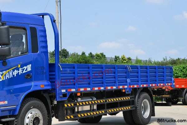 Kama Yunteng 220 hp 4X2(6 wheels) 6.75m Flatbed Cargo Truck (China VI) Body (1) | 86Trucks