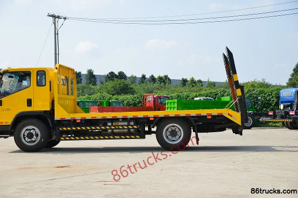 Kama Kaijie M6 170 hp 4X2(6 wheels) flatbed truck (China VI) Body (2) | 86Trucks
