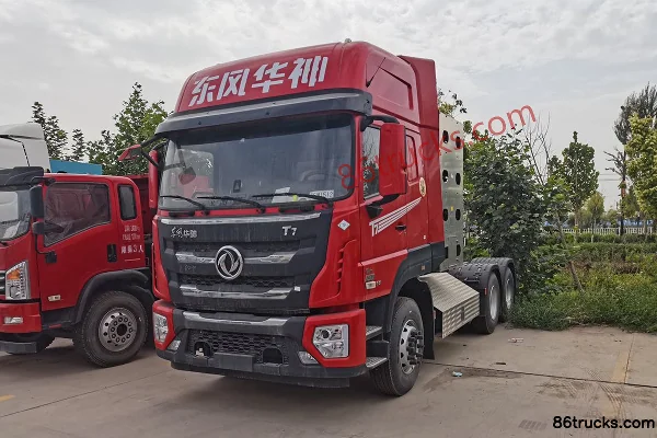 Dongfeng T7 Heavy Truck 460 hp 6X4(10 wheels) CNG tractor truck (China VI) Exterior (3) | 86Trucks