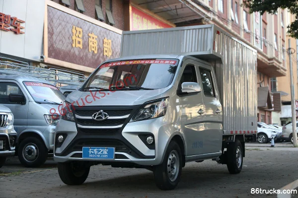 Ankai Xingka 1.5L Long Wheelbase Standard Edition 107hp 4X2(6 wheels) Gasoline 2.45m Double Row Box Mini Truck (China VI) Exterior (3) | 86T