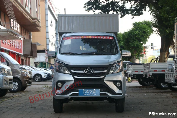 Ankai Xingka 1.5L Long Wheelbase Standard Edition 107hp 4X2(6 wheels) Gasoline 2.45m Double Row Box Mini Truck (China VI) Exterior (2) | 86T