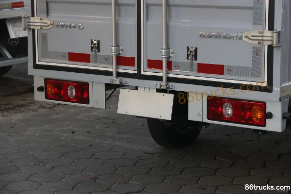 Ankai Xingka 1.5L Long Wheelbase Standard Edition 107hp 4X2(6 wheels) Gasoline 2.45m Double Row Box Mini Truck (China VI) Body (1) | 86Truck