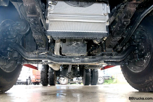 Sanhuan Shitong T3 Chuangke 140 hp 4X2(6 wheels) 4.2 m dump truck (153 shortened) Chassis (1) | 86Trucks