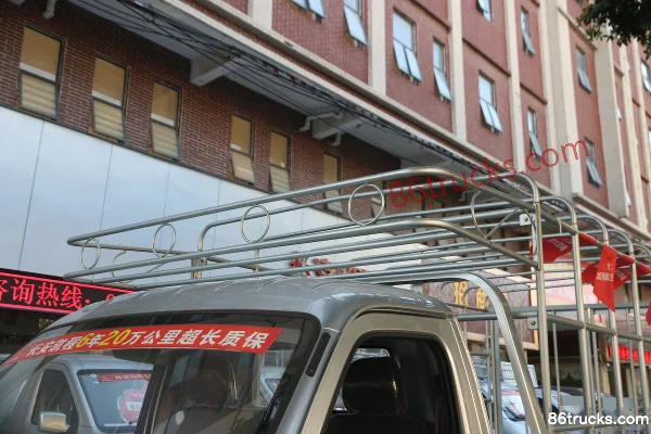 Ankai Shenqi T20 1.5L 116 hp 4X2(6 wheels) gasoline 3.3 m single-row stake truck (China VI) Body (1) | 86Trucks