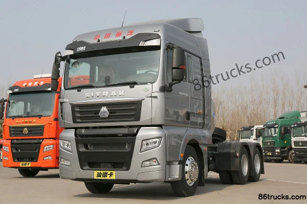 Sinotruk Sitrak G7 Heavy Truck 460 hp 6X4(10 wheels) AMT automatic LNG tractor truck (China VI) Exterior (3) | 86Trucks