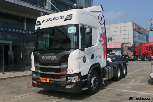 Scania New G-Series Heavy Truck 500 hp 6X4(10 wheels) Tractor Truck (China VI) (Model G 500 6x4) Exterior (2) | 86Trucks