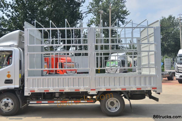 Foton Aumark S1 Series Zhiying Edition 130 hp 4X2(6 wheels) 4.17 m Single Row Stake Light Truck (Axle Ratio 4.875)(China VI) Body (1) | 86Tr