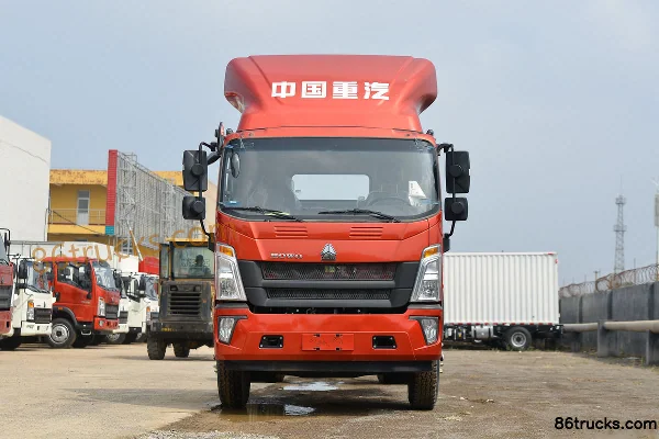 Sinotruk HOWO Hanjiang 190 ch 4X2(6 roues) camion porteur à ridelles de 6,25 m avec cabine avancée (China VI) Extérieur (2) | 86Trucks