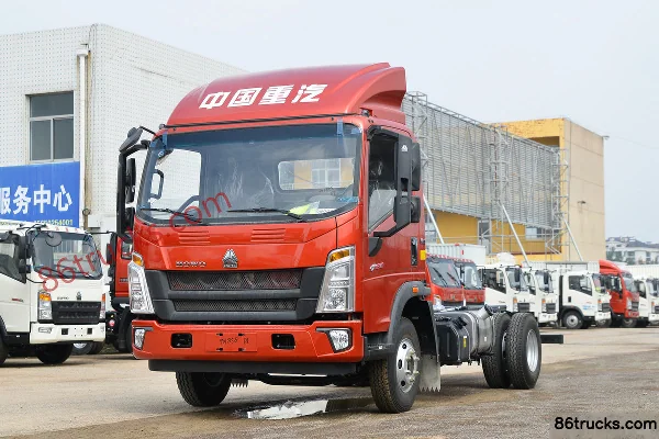 Sinotruk HOWO Hanjiang 160 ch 4X2(6 roues) 4,15 m cabine simple avec fourgon, camion léger (China VI) Extérieur (3) | 86Trucks