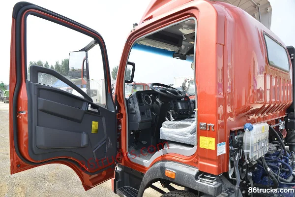 Sinotruk HOWO Hanjiang 160 ch 4X2(6 roues) 4,15 m cabine simple avec fourgon, camion léger (China VI) (3) | 86Trucks