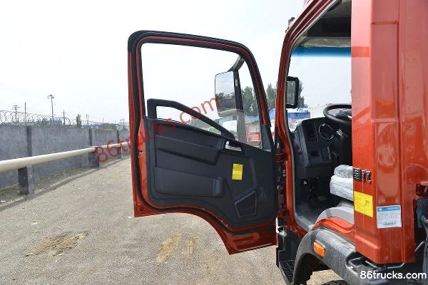 Sinotruk HOWO Hanjiang 160 ch 4X2(6 roues) 4,15 m cabine simple avec fourgon, camion léger (China VI) (1) | 86Trucks