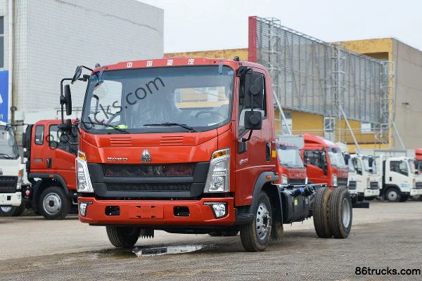 Sinotruk HOWO Hanjiang 130 hp 4X2(6 wheels) 4.15m Single Row Van Light Truck Exterior (3) | 86Trucks