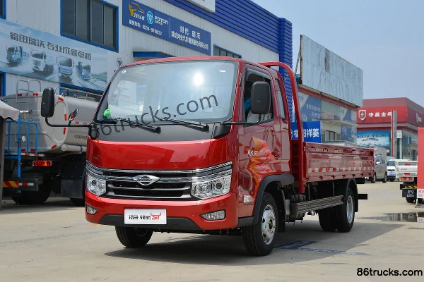 Foton Times Linghang S1 120 hp 4X2(6 wheels) 3.94 m single-row flatbed light truck (China VI) Exterior (3) | 86Trucks