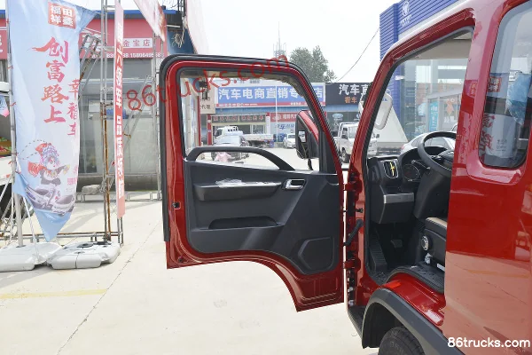 Foton Times Linghang S1 120 hp 4X2(6 wheels) 3.94 m single-row flatbed light truck (China VI) Cab (1) | 86Trucks