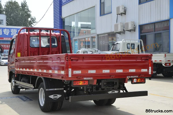 Foton Times Linghang S1 120 hp 4X2(6 wheels) 3.94 m single-row flatbed light truck (China VI) Body (3) | 86Trucks