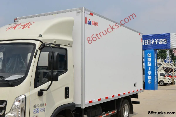 Foton Times Leading 6 150 hp 4X2(6 roues) 4.08m refrigerated truck (China VI) Carrosserie (1) | 86Trucks