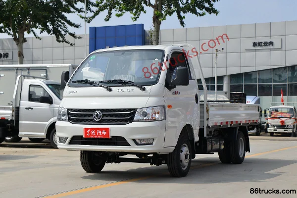 Dongfeng Little King W17 1.6L 123 hp 4X2(6 wheels) 3.35m Single Row Flatbed Light Truck (Wide Track) Exterior (3) | 86Trucks