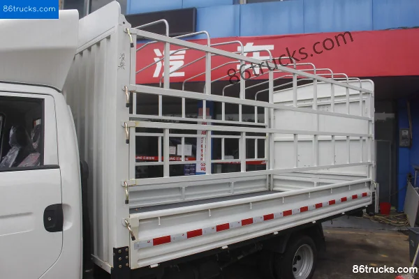 JAC Kaida X6 1.6L 122 hp 4X2(6 wheels) gasoline 3.8m single row stake mini truck Body (1) | 86Trucks