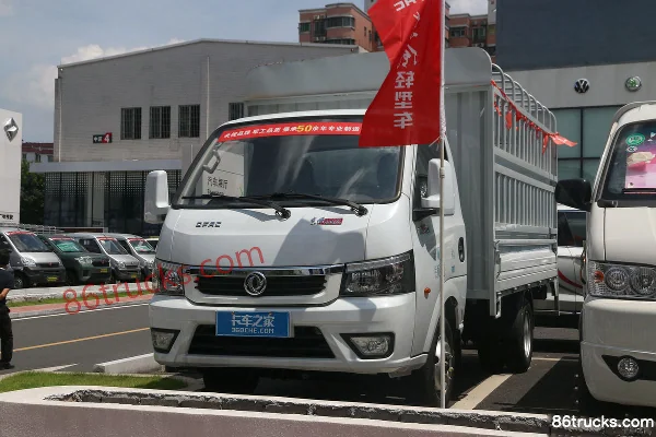 Dongfeng T5 1.6L 122 hp 4X2(6 wheels) Gasoline 3.965m Single Row Stake Truck (China VI) Exterior (3) | 86Trucks