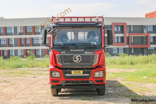 SHACMAN Delong M3000S Enhanced Elite Edition 460 hp 8X4(12 wheels) 9.5m flatbed cargo truck (China VI) Exterior (2) | 86Trucks