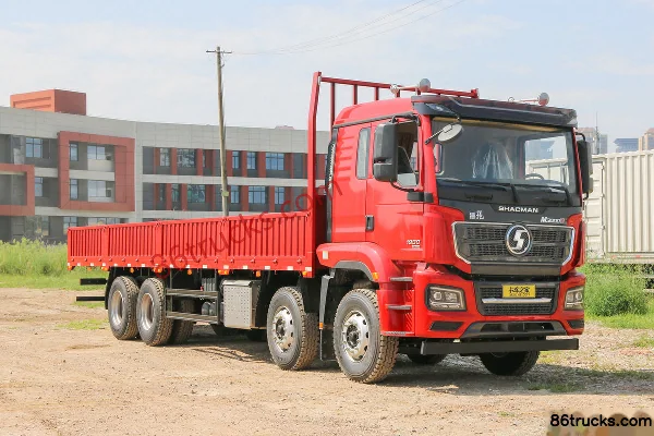SHACMAN Delong M3000S Jingying Edition 10.5L Diesel 460hp 8X4(12 wheels) Fast Gear 12-speed 9.5m Stake Cargo Truck Exter