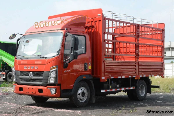 Sinotruk HOWO Tongshuai 127 ch 4X2(6 roues) camion léger à ridelles cabine simple 4,15 m (China VI) Extérieur (3) | 86Trucks