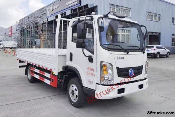 Dongfeng T18 4.5T 4.13m single-row pure electric flatbed truck 4X2(6 wheels) Exterior (2) | 86Trucks