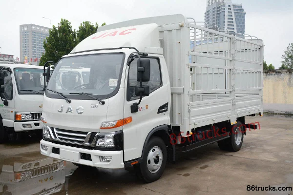 JAC Junling V5 129 hp 4X2(6 wheels) 4.235m single-row cage light truck Exterior (3) | 86Trucks