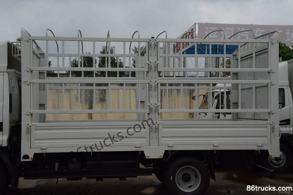 JAC Junling V5 129 hp 4X2(6 wheels) 4.235m single-row cage light truck Body (2) | 86Trucks