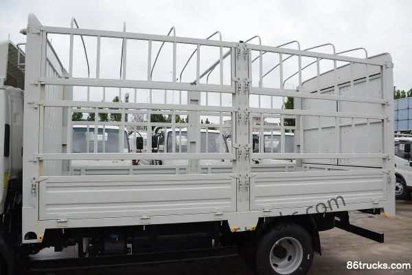 JAC Junling V5 129 hp 4X2(6 wheels) 4.235m single-row cage light truck Body (1) | 86Trucks