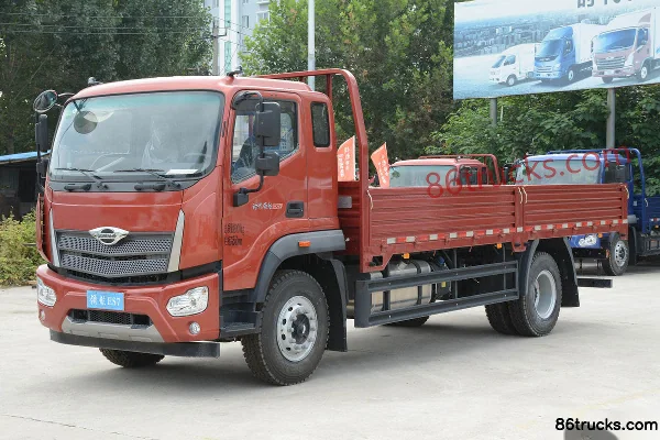 Foton Forland ES7 220 hp 4X2(6 wheels) 5.8m flatbed cargo truck (China VI) Exterior (3) | 86Trucks