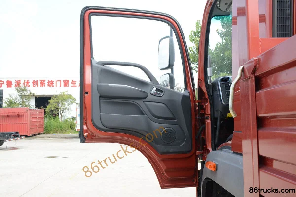 Foton Forland ES7 220 hp 4X2(6 wheels) 5.8m flatbed cargo truck (China VI) Cab (2) | 86Trucks