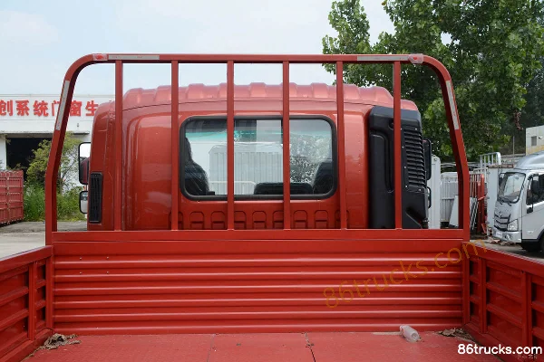 Foton Forland ES7 220 hp 4X2(6 wheels) 5.8m flatbed cargo truck (China VI) Body (2) | 86Trucks