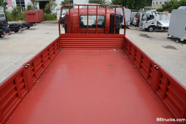 Foton Forland ES7 220 hp 4X2(6 wheels) 5.8m flatbed cargo truck (China VI) Body (1) | 86Trucks
