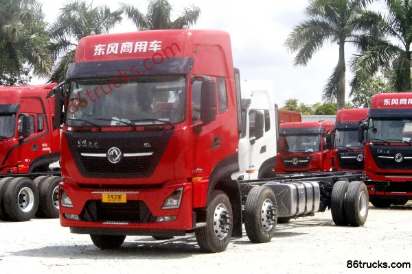 Dongfeng Commercial Vehicle Tianlong KL 290 hp 6X2(8 wheels) 9.6 m Postal Truck (high roof) Exterior (3) | 86Trucks