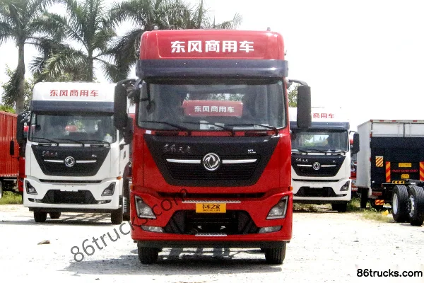 Dongfeng Commercial Vehicle Tianlong KL 290 hp 6X2(8 wheels) 9.6 m Postal Truck (high roof) Exterior (2) | 86Trucks