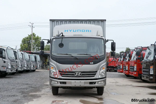 Hyundai Commercial Vehicle Hongtu 500 143 hp 4X2(6 wheels) 4.165m Single Row Van Light Truck Exterior (2) | 86Trucks